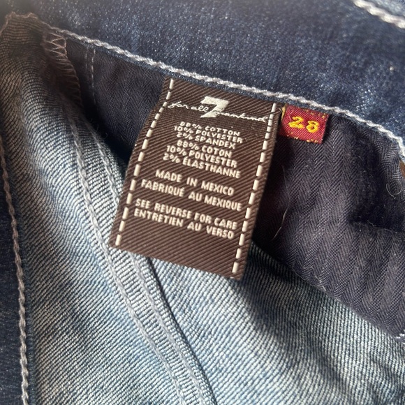 7 for All Mankind Jeans ! Roxanne Fit size 28 - Picture 5 of 5